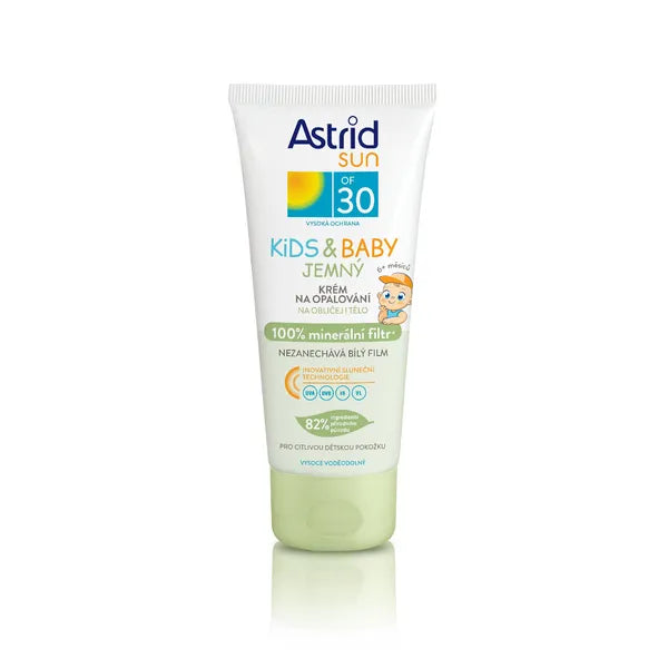 Astrid SUN Gentle children's sunscreen SPF 30, 100% mineral filter 100 ml