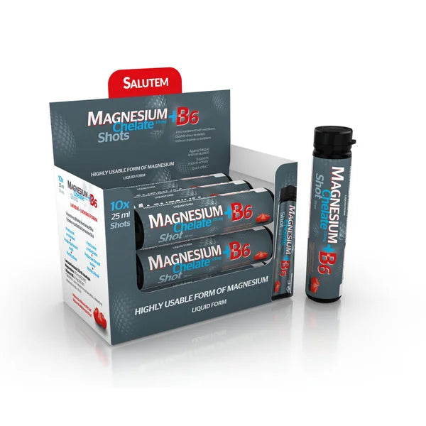 Salutem Magnesium Chelate + B6 cherry 10 ampoules 25 ml each