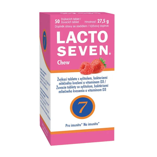 Vitabalans LactoSeven Chew 50 chewable tablets