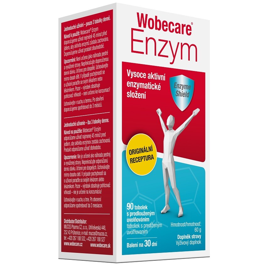 Wobecare Enzyme 90 capsules