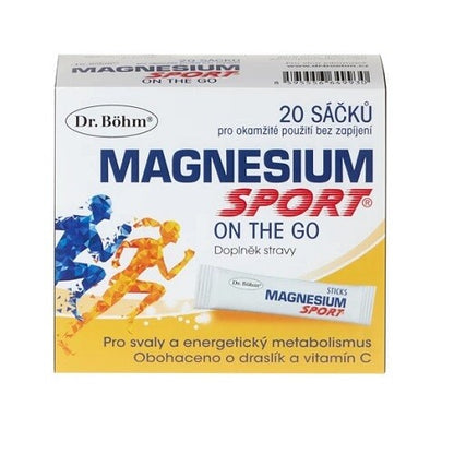 Dr. Böhm Magnesium Sport On the Go 20 sachets