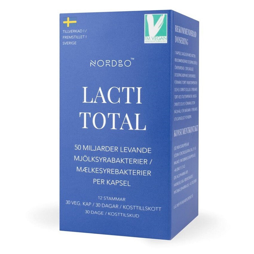 Nordbo Lacti Total 30 capsules