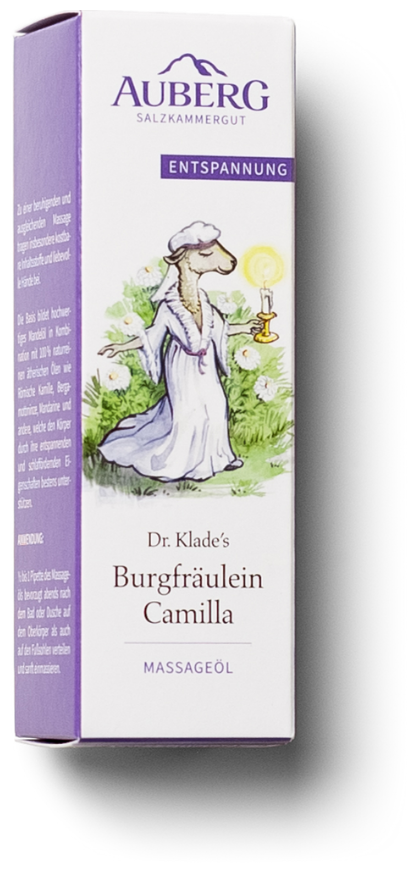 Dr. Klade's Burgfräulein Camilla Massage Oil 30 ml