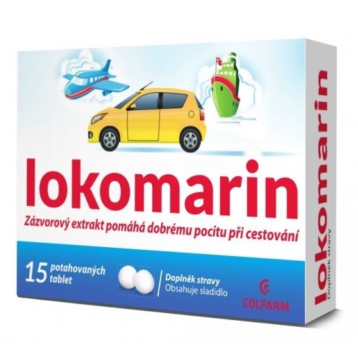 Colfarm Lokomarin (Travel gum alternative) 15 tablets