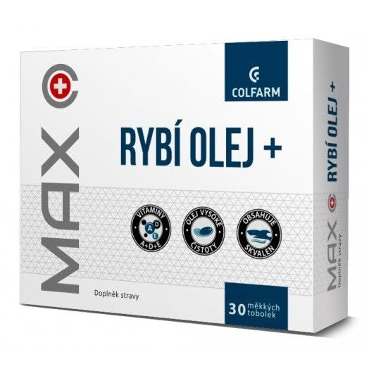 Colfarm MAX Fish oil plus 30 capsules