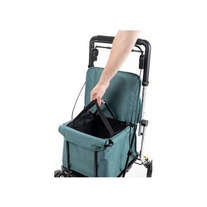 Carlett Senior Assist 38l dark gray wheeled shopping bag trolley