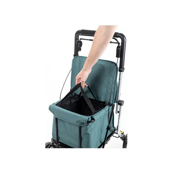 Carlett Senior Assist 29l dark gray wheeled shopping bag trolley