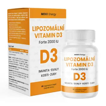 MOVit Energy Liposomal Vitamin D3 Forte 2000 IU 60 capsules