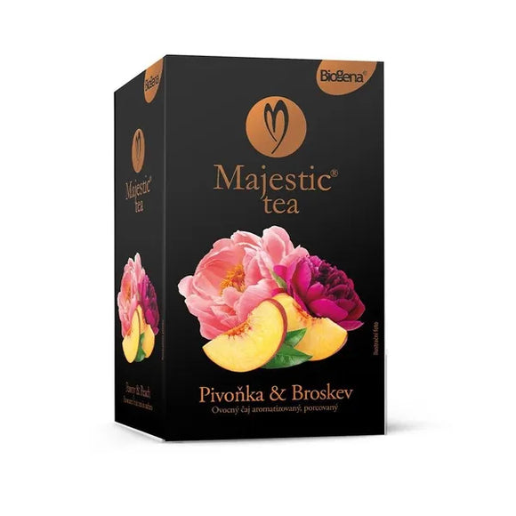 Biogena Majestic Tea Peach & Peony 20 teabags