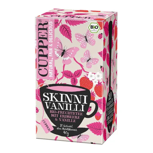 Cupper BIO Skinni Vanilli portioned tea 20x2 g