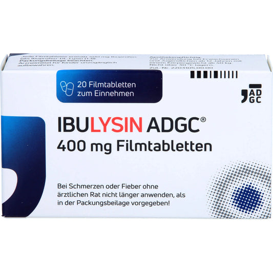 Ibulysin ADGC 400 mg film-coated tablets for pain and fever relief