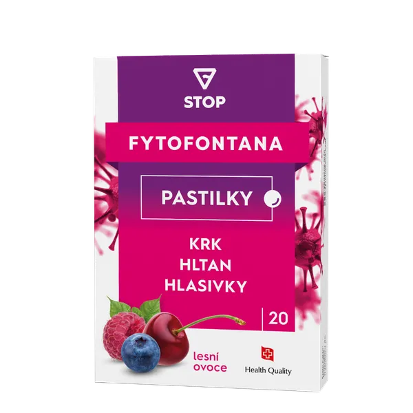 Fytofontana STOP forest fruit pastilles 20 pcs