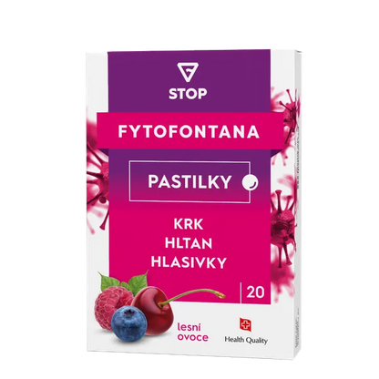 Fytofontana STOP forest fruit pastilles 20 pcs