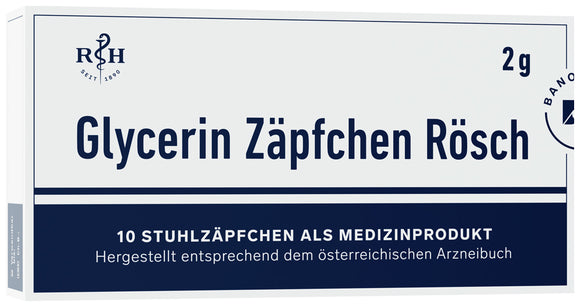 Glycerin suppositories Rösch 2g
