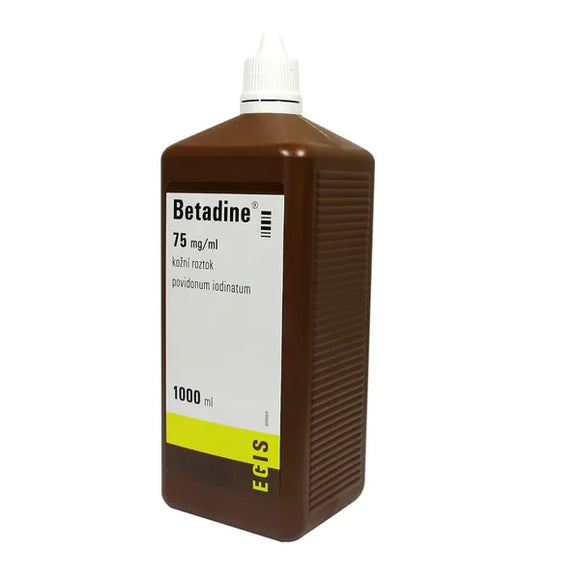 Betadine 75 mg/ml solution 1000 ml