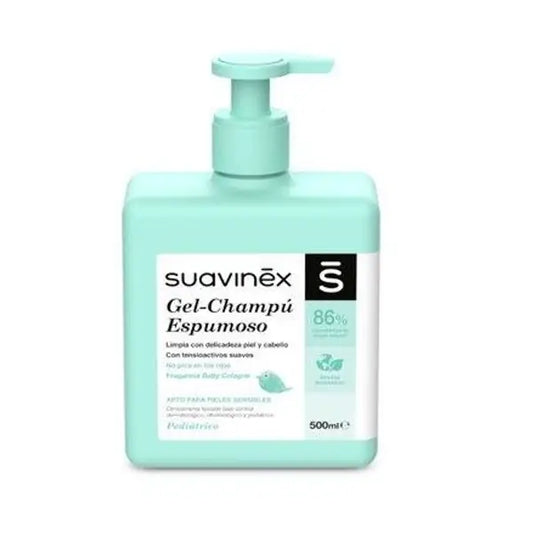 Suavinex Foam Cleansing Gel and Shampoo 500 ml