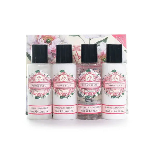 Somerset Toiletry Gift Travel Set Body Care Peony 4 pcs