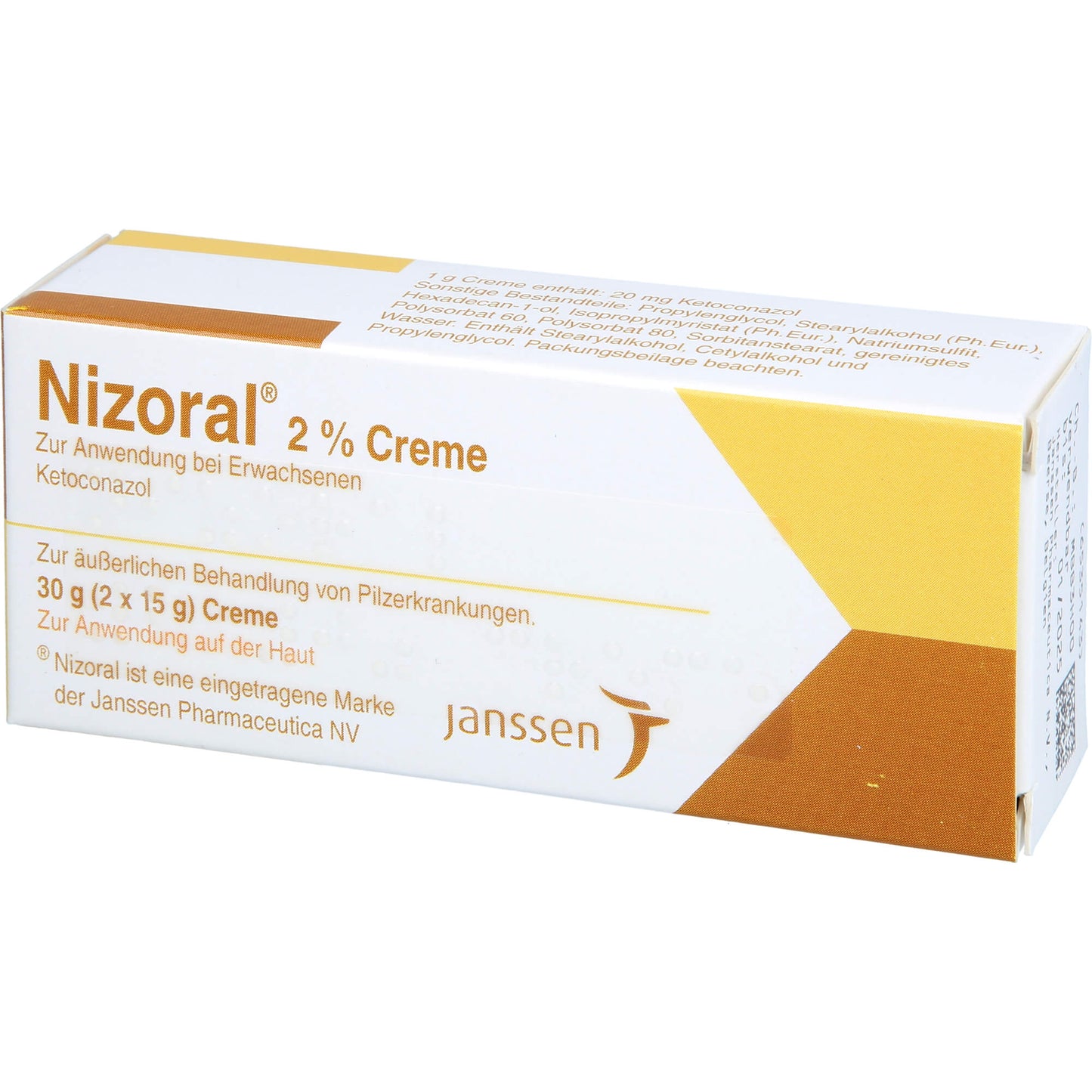 Nizoral 2% kohlpharma cream for fungal diseases, 30 g