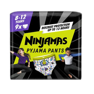 Ninjamas Pajama Pants spaceships 8-12 years, 27-43 kg, 9 pcs