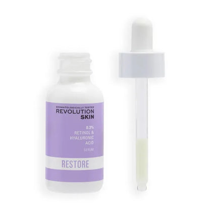 Revolution Skincare 0.3% Retinol with Vitamins & Hyaluronic Acid serum 30 ml