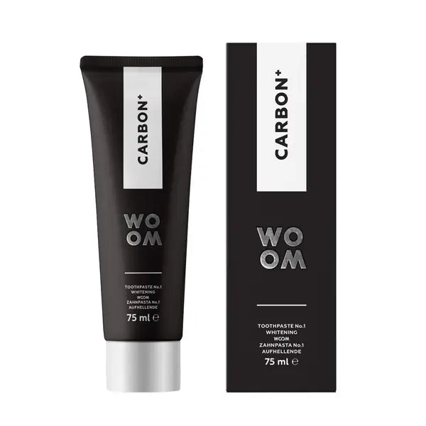 WOOM CARBON+ black toothpaste 75 ml