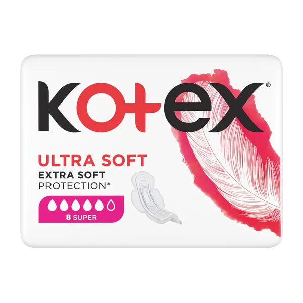 Kotex Ultra Soft Super pads 5 packs x 8 pcs