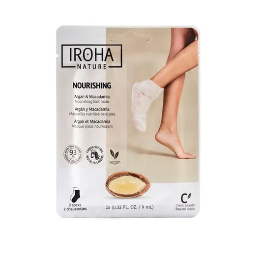 Iroha nature Regenerating foot mask Argan 1 pair