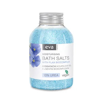 Eva Natura Hydrating bath salt with Flax biocomplex 600 g