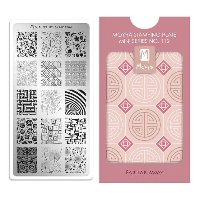 MOYRA Stamping Plate Mini Series No. 112