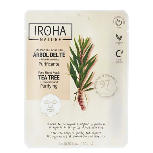 Iroha nature Cleansing face mask Tea tree 20 ml