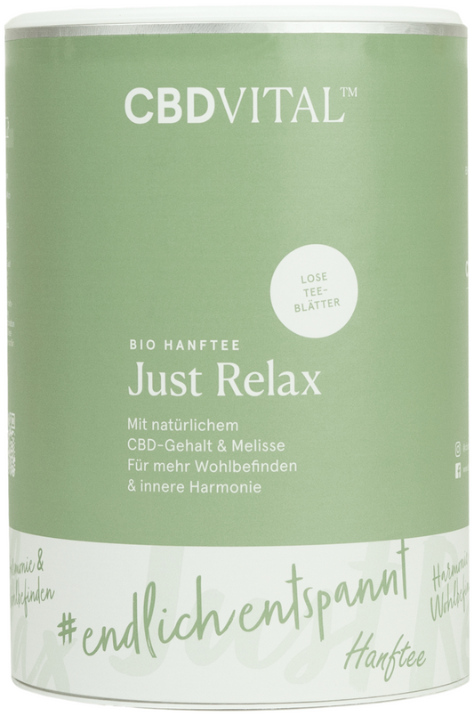 CBDVital CBD Hemp 1.5% Organic Leaf Tea Just Relax