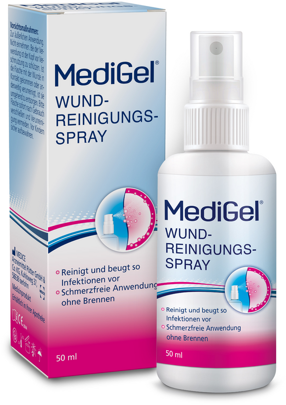 MediGel wound cleaning spray 50 ml