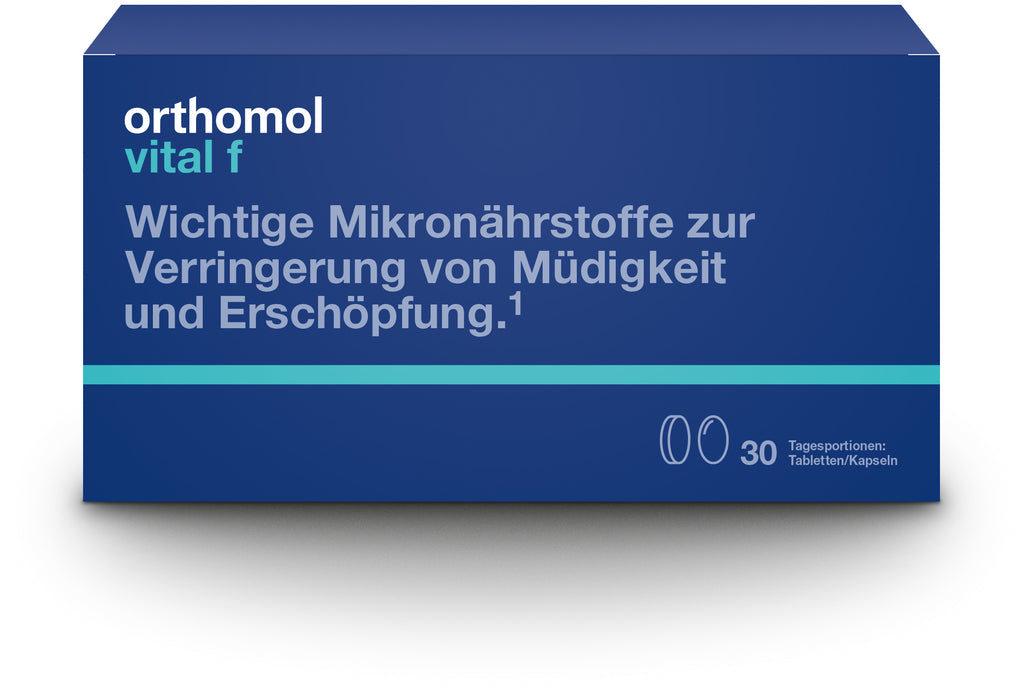 Orthomol Vital f - 30 Tablets + Capsules