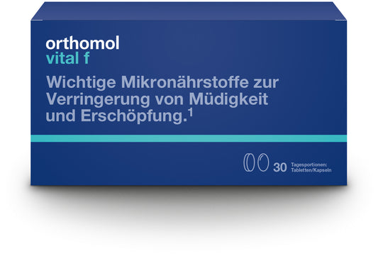 Orthomol Vital f - 30 Tablets + Capsules