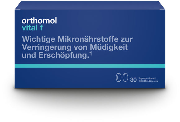 Orthomol Vital f - 30 Tablets + Capsules