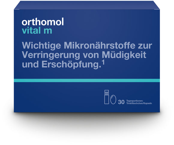 Orthomol Vital m 30 ampoules + capsules