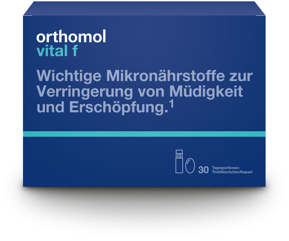 Orthomol Vital f 30 ampoules + capsules
