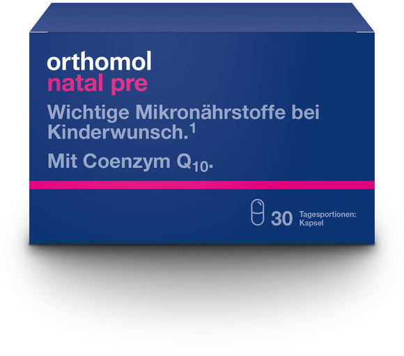 Orthomol Natal pre 30 capsules