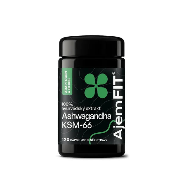 AjemFIT Ashwagandha KSM66® - 120 capsules