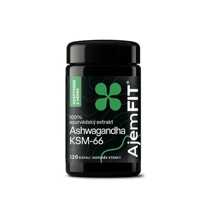 AjemFIT Ashwagandha KSM66® - 120 capsules