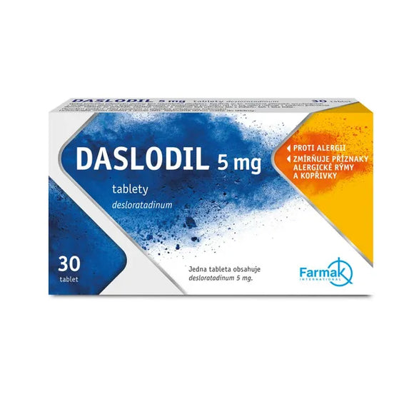 Daslodil 5 mg for allergy treatment 30 tablets