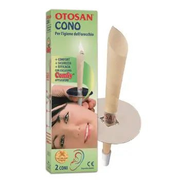 OTOSAN Ear candles with beeswax 2 pcs