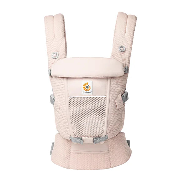 ergobaby carrier pink Ergobaby Adapt Baby Carrier for Newborns from Birth 3 Positions SoftFlex Mesh Ergonomic Baby Belly Carrier Back Carrier Baby Carrier Pink Quartz Pink
