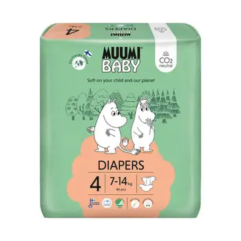 Muumi Baby 4 Maxi 7–14 kg Eco diapers 46 pcs