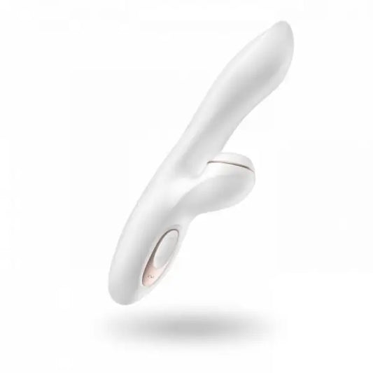 Satisfyer Pro G-spot Rabbit vacuum vibrator white-gold