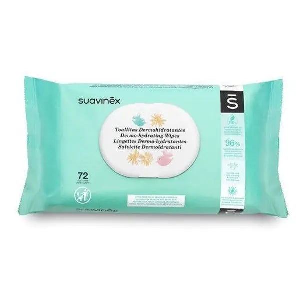 Suavinex Hygienic Skin Moisturizing Wipes 72 pcs