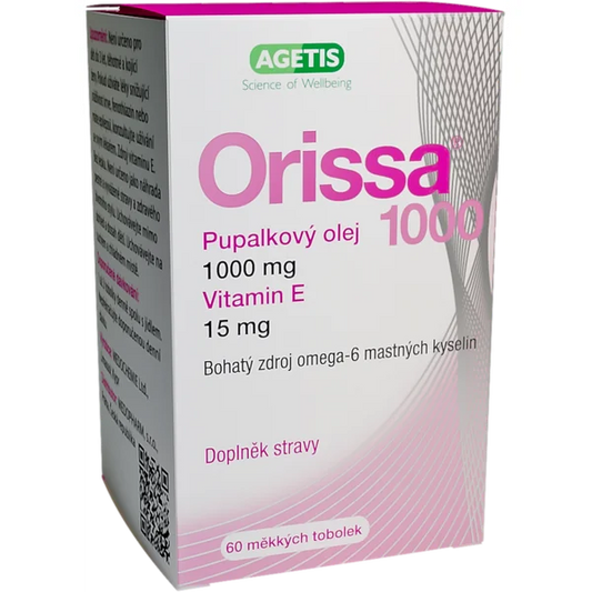 Orissa 1000 vitamin E and evening primrose oil 60 capsules