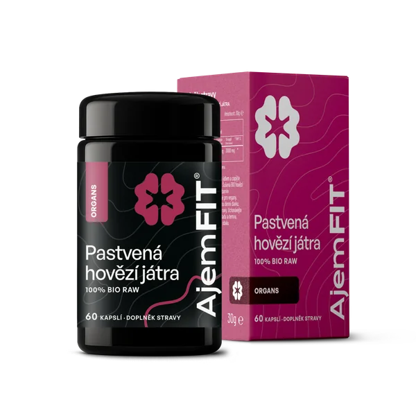 AjemFIT BIO Raw Beef Liver - 60 capsules