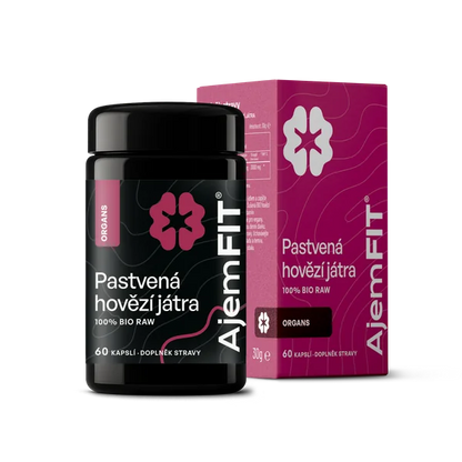 AjemFIT BIO Raw Beef Liver - 60 capsules