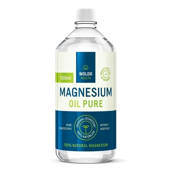 WoldoHealth Pure Magnesium Massage Oil 1000 ml